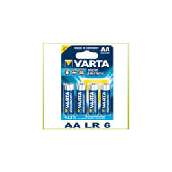 Varta High Energy AA LR6ÃÃ¢Â Mignon Batteries 1.5ÃÃ¢Â V 1500ÃÃ¢Â mAh 1 Blister Pack of 4