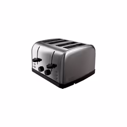 Russell Hobbs 4 Slice Toaster with brushed sides (Independent slots, High lift, 7 Browning levels, 1500W, Stainless Steel) 18 ...