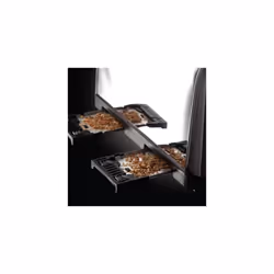 Russell Hobbs 4 Slice Toaster with brushed sides (Independent slots, High lift, 7 Browning levels, 1500W, Stainless Steel) 18790
