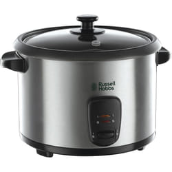 Russell Hobbs Electric Rice Cooker & Steamer Stainless Steel - Silver