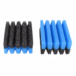 2 George Foreman Grill Plate Sponge Cleaning Pack 2-Sided Non-Scratch Blue 12207