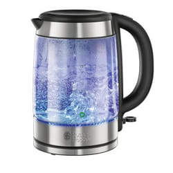 Russell Hobbs 21600-70 electric kettle 1.7 L Black, Stainless steel, Transparent