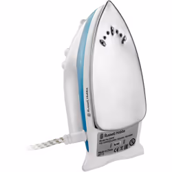 Russell Hobbs Steam Glide Travel Iron Stainless Steel Soleplate White