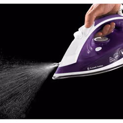 Russell Hobbs Supreme Steam Traditional Iron 2400 W Purple/White (23060)