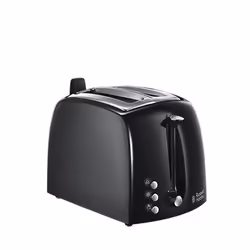 Russell Hobbs 22601-56, 2 slice(s), Black, Plastic