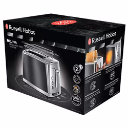 Russell Hobbs Luna Moonlight 6 2 slice(s) 1550 W Black, Grey - Additional view 7