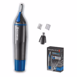 Remington NE3850, Black, Blue, Cylinder, Ear, Eyebrow, Nose, Battery, AA