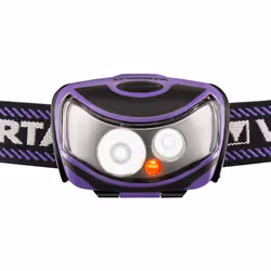 Varta 18630 101 421 flashlight Black, Purple Headband flashlight LED