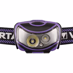 Varta 18630 101 421 flashlight Black, Purple Headband flashlight LED