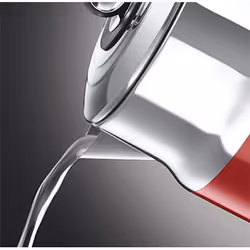Russell Hobbs Retro Ribbon electric kettle 1.7 L 2400 W Red, Silver