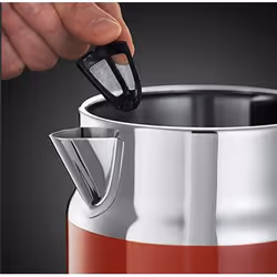 Russell Hobbs Retro Ribbon electric kettle 1.7 L 2400 W Red, Silver - Additional view 5