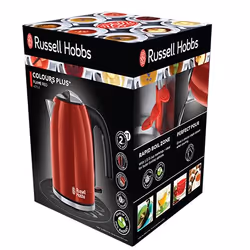 Russell Hobbs 20412 electric kettle 1.7 L 3000 W Red