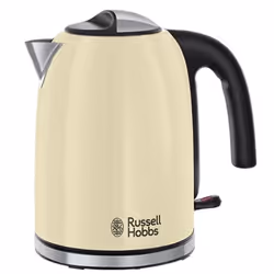 Russell Hobbs 20415, 1.7 L, 3000 W, Cream, Water level indicator, Overheat protection, Cordless