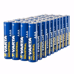 Varta Industrial Battery AAA Micro Alkaline Batteries LR03 - pack of 40, Made in Germany