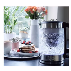 Russell Hobbs Brita electric kettle 1 L 3000 W Black, Transparent - Additional view 4
