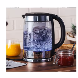 Russell Hobbs Brita electric kettle 1 L 3000 W Black, Transparent - Additional view 7