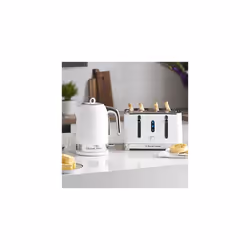24360 Inspire Electric Kettle 3000 W Fast Boil 17 Litre White with Chrome Accents