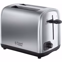 Russell Hobbs 24080 Adventure Two Slice Toaster, Stainless Steel, 2 Slice, Brushed and Polished
