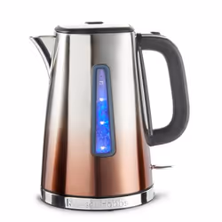 Russell Hobbs Eclipse, 1.7 L, 3000 W, Copper, Water level indicator, Overheat protection, Cordless