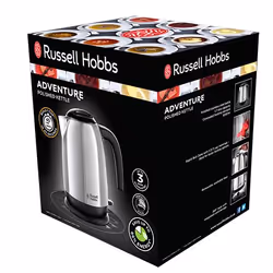 Russell Hobbs Adventure electric kettle 1.7 L 3000 W Black, Stainless steel - Additional view 4