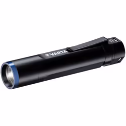 Varta Night Cutter F20R, Hand flashlight, Black, Aluminium, Buttons, 2 m, IPX4
