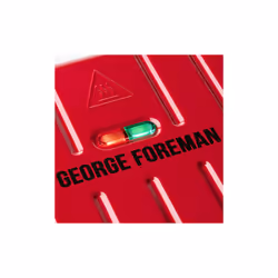 George Foreman 25030 Compact Steel Grill - Red