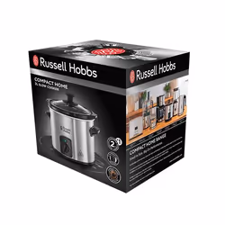 Russell Hobbs 25570-56 slow cooker 2 L 145 W Black, Stainless steel