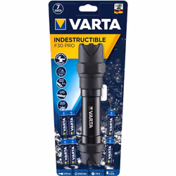 Varta INDESTRUCTIBLE F30 PRO Black Hand flashlight LED
