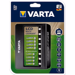 Varta LCD Multi Charger+ battery charger Household battery AC - Additional view 4