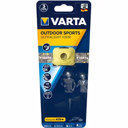 Varta OUTDOOR SPORTS ULTRALIGHT H30R Lime Headband flashlight LED - Additional view 3