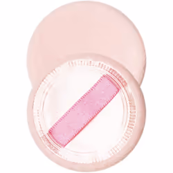 TITANIA Powder puff, approx. 5.5 cm, satin back with nylon band, on blister card, 1 pack (1 x 11 g)