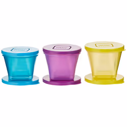 Fresh Foods Food Pots | Stackable Baby Food Storage Containers with Lids | Microwave, Freezer & Dishwasher Safe | BPA-Free | ...