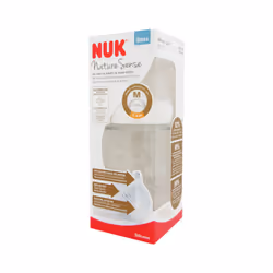 Nuk Nature Sense Bottle Feeding Glass 240ml