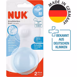 NUK Breastfeeding Cones, Breastfeeding Shield, Protects Against Sore Nipples, Thin Silicone, Size M (20 mm), Includes Protective Box, Pack of 2 - Additional view 5