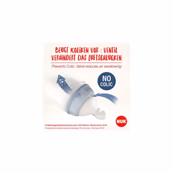 First Choice+ Flow Control Baby Bottle Teats | 6-18 Months | Anti-Colic Valve | BPA | Pack of 2