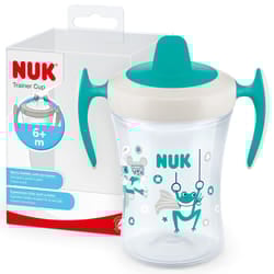 Trainer Cup Sippy Cup | Leak-Proof Soft Drinking Spout | 6+ Months | BPA-Free | 230ml | Green Frog,10255610