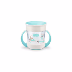 Magic Cup & Mini Magic Sippy Cup Duo Set | 360 Anti-Spill Rim | 6+ Months | Leak-Proof & BPA-Free | 160 ml & 230 ml | Mint