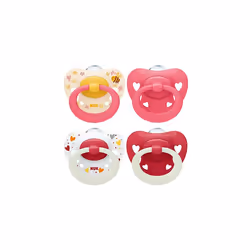 Signature Day & Night Baby Dummy 18-36 months Soothes 95% of Babies Heart-Shaped BPA-Free Silicone Soothers Glow-in-the-Dark ...