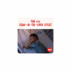 Signature Day & Night Baby Dummy 18-36 months Soothes 95% of Babies Heart-Shaped BPA-Free Silicone Soothers Glow-in-the-Dark Hearts 4 Count
