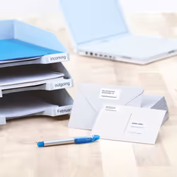 HERMA Multi-purpose labels 20x50 mm blue paper matt hand inscription 480 pcs.
