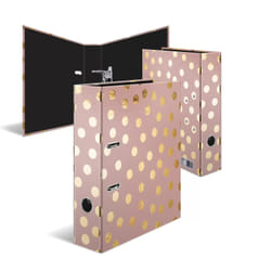 HERMA 7057 ring binder A4 Gold, Pink