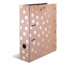 HERMA 7057 ring binder A4 Gold, Pink
