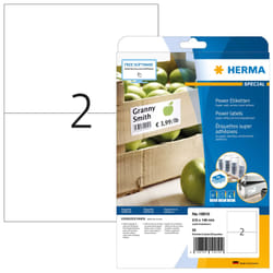 HERMA Labels A4 210x148 mm white extra strong adhesion paper matt 50 pcs.
