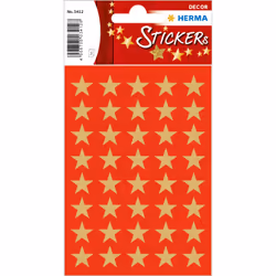 HERMA 15500 decorative sticker Paper Gold Permanent 423 pc(s)