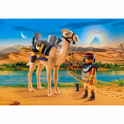 Playmobil History Egyptian Warrior with Camel, Action/Adventure, 6 yr(s), Multicolour