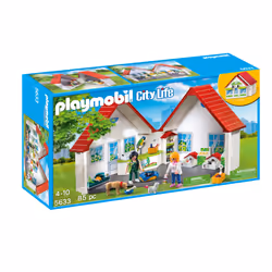 Playmobil City Life Take Along Pet Shop, City, 4 yr(s), Multicolour, Plastic