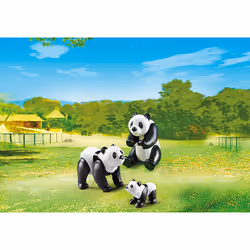 Playmobil City Life Panda Family