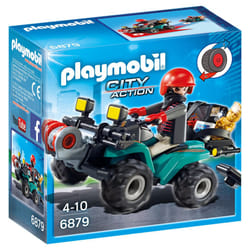 Playmobil City Action Robber's Quad with Loot