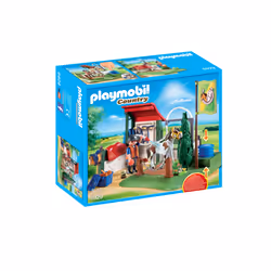 Playmobil Country Horse Grooming Station, 4 yr(s), Multicolour, Plastic