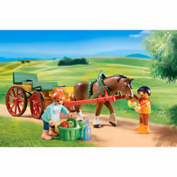 Playmobil Horse-Drawn Wagon - Additional view 4